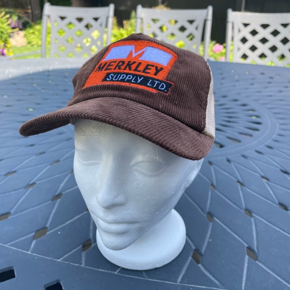 Merkley Supply LTD Coduroy Trucker Snapback - Picture 1 of 5